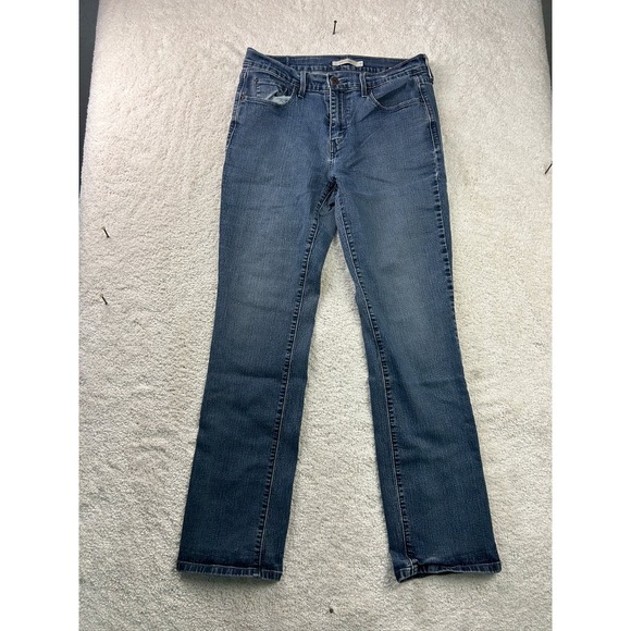 Levi's Jeans Women's Size 10 Medium Blue Wash 505 Straight Fit - Picture 1 of 14